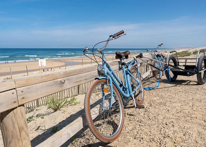 Maison En Duplex Au Pied Des Dunes A - Calme Et Confort, Parking Et Terrasse - Fr-1-319-183 ビスカロッス・プラージュ